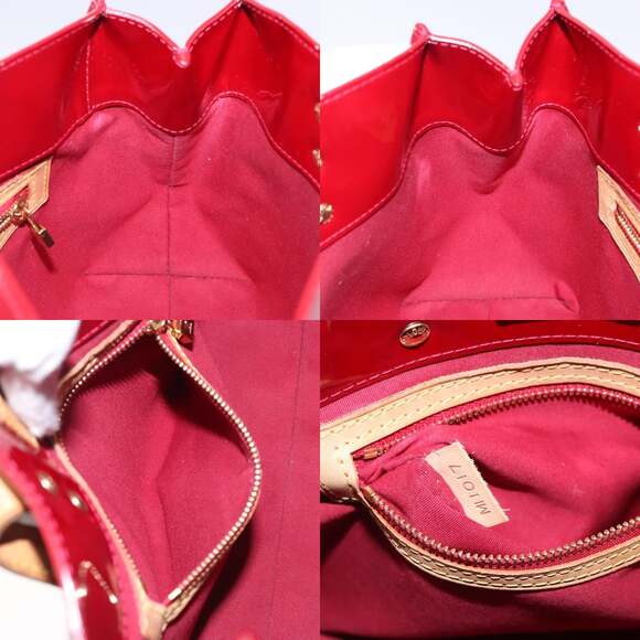 LOUIS VUITTON Monogram Vernis Reade PM Hand Bag Pomme D'amour M91990 - Picture 12 of 12